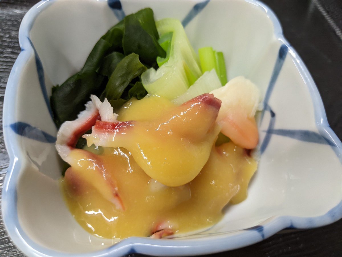 ★晩杯屋 新メニュー★
おすすめの新商品のご紹介です！
ねぎぬた　190円
お酒のおつまみにいかがですか？！
ご来店お待ちしております。
 #晩杯屋 #居酒屋 #大衆酒場 #せんべろ #新メニュー #ねぎぬた