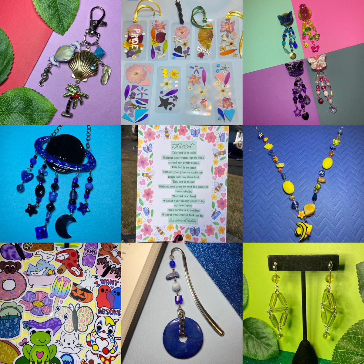 Scolarice Art 🌈 Handmade jewelry, stickers, decor tweet media