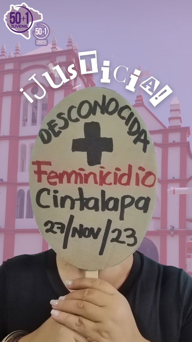 50masunoCEAMVLV's tweet photo. Una #Mujer #Desconocida #Asesinada en #Cintalapa, Chiapas. Con este #Feminicidio se contabilizan 6 en #Chiapas, en tan solo este mes de noviembre. Sumando 33 feminicidios en lo que va del año 2023, en la Entidad.
✋🏽 ¡ALTO a la violencia FEMINICIDA! https://t.co/QsW7xbDN9T
