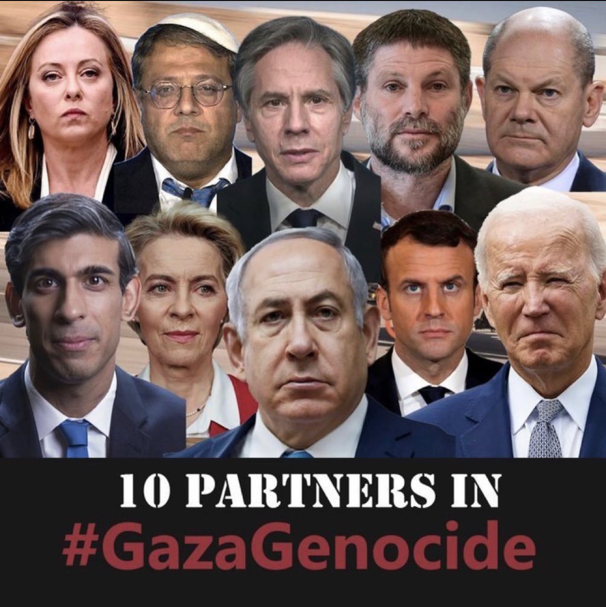ShaykhSulaiman's tweet photo. 10 PARTNERS IN GAZA GENOCIDE

#ElonGoToGaza https://t.co/WtYIN2lNHu
