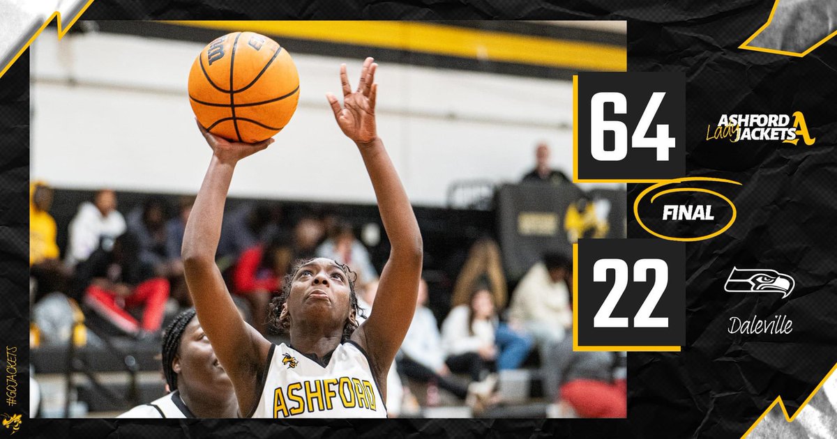 Ashford_wbb's tweet photo. Jackets win to go to 4-1 &amp; 2-0 at the Nest ! 🐝  @amiyahlewis2025 w/ 23pts &amp; 18rebs , @Kaylafields_ 14pts &amp; 5 rebs , @Jakenacurl 6pts, 7ast, 5 rebs ! #JacketNation back at Home tomorrow vs Cottonwood! @BrianaJTV @Sports365Al @AHSAAUpdates @WBBGems https://t.co/jcHFSaUdCw
