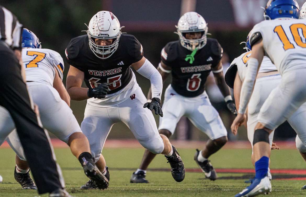 Sophomore Season
6’3” 240
2026
OL (LG)
1 TD
<a href="/WHS_WarriorFB/">Omaha Westside Warrior Football</a> <a href="/WHSRecruitFB/">Westside Football Recruiting</a> 

hudl.com/v/2MeS08