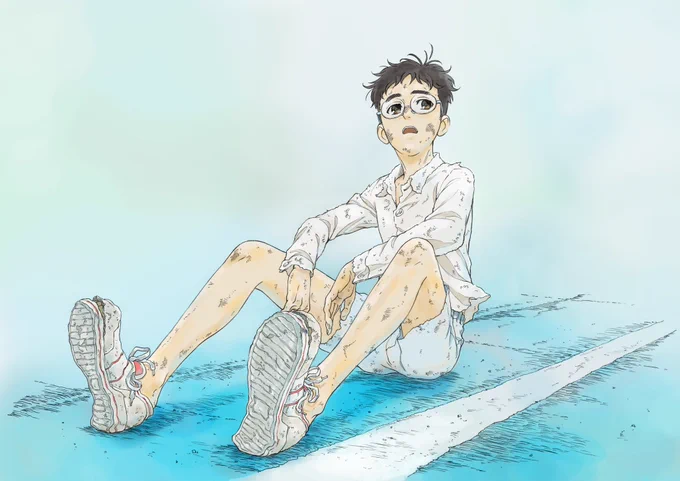 作品が好きで個人的にイラスト描いてみました。 アニメで観れるの楽しみです!!! #ダンダダン