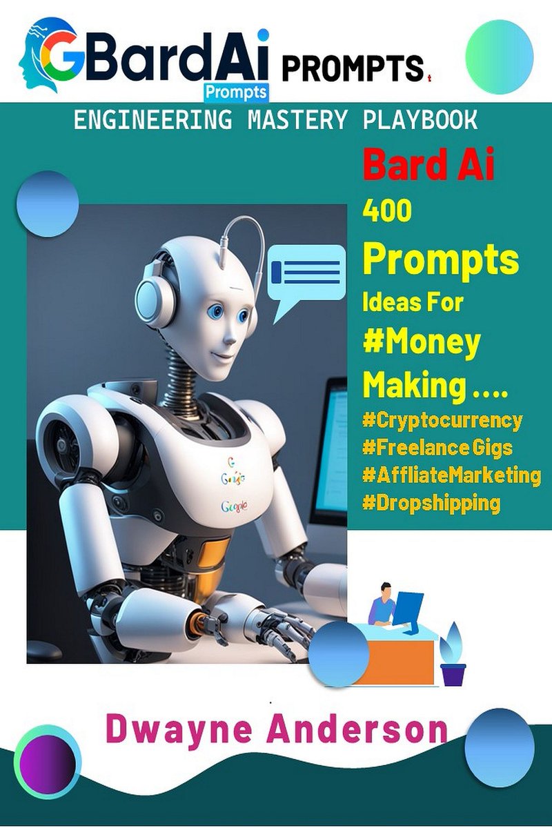 Bard Ai Prompt Engineering Handbook : Bard Ai 400 Prompts Ideas For #Money Making  bit.ly/47vOUtg  #giftcard  #giftcards #giftideas #giveaway    #gifts #amazongiftcard  #cryptocurrency #giftcardsavailable   #giftsforher #freegiftcard #CyberMondayDeals #bitcoin #crypto