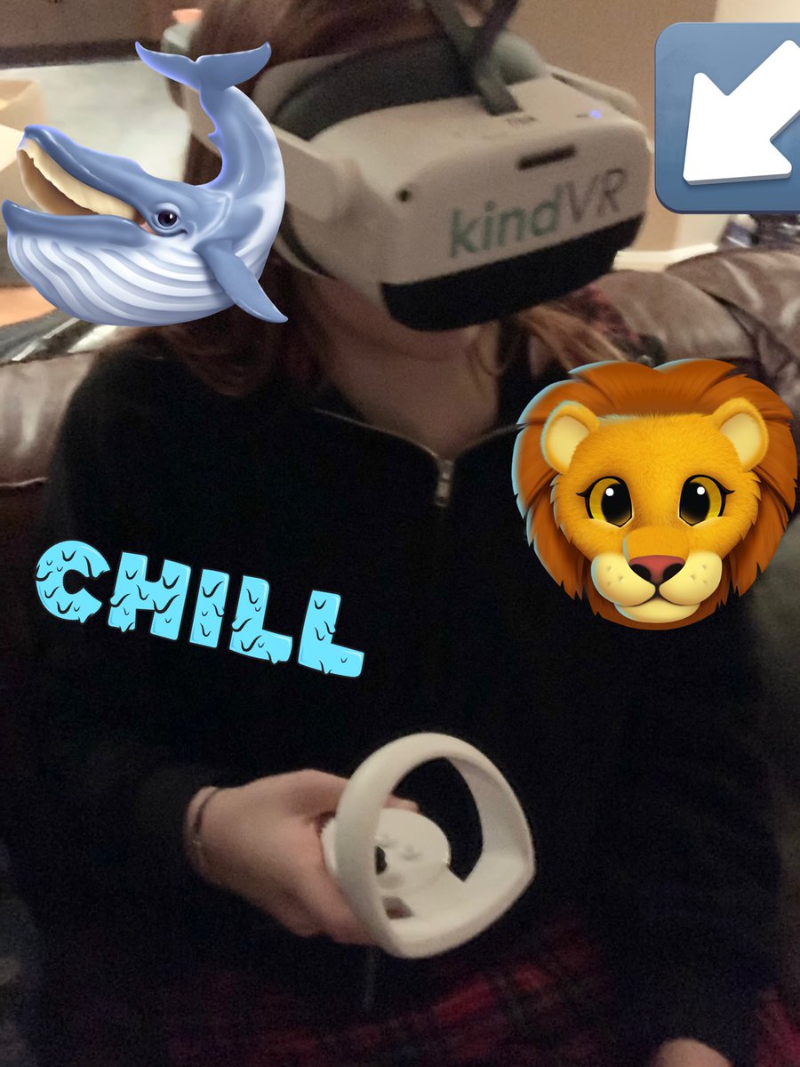 ChildLifeMorgan's tweet photo. Virtual reality is a fun and relaxing way to improve kids coping during the healthcare experience @kindVR offers African animal Valley and Aqua exploration #childlife #virtualreality #coping #pediatrics https://t.co/1bxg7a3d66
