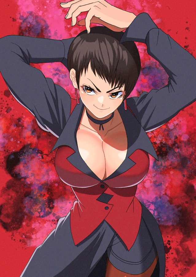 「11月28日はバイスの誕生日! #KOF #格ゲーキャラ描こうぜ」|アキス 『深谷慶短編集　瞬き』発売中のイラスト