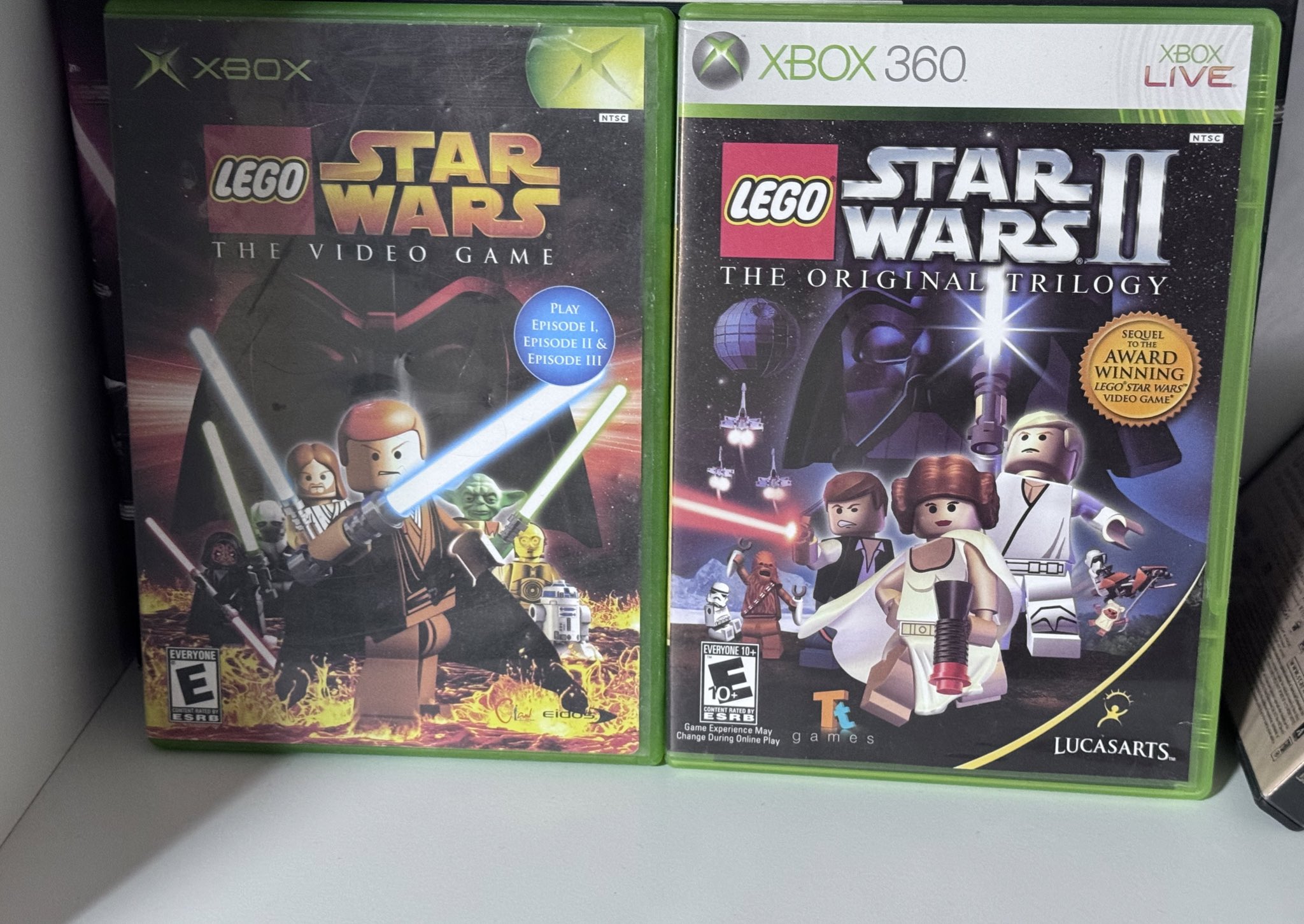 Lego Star Wars: The Video Game publishes by Eidos Interactive and