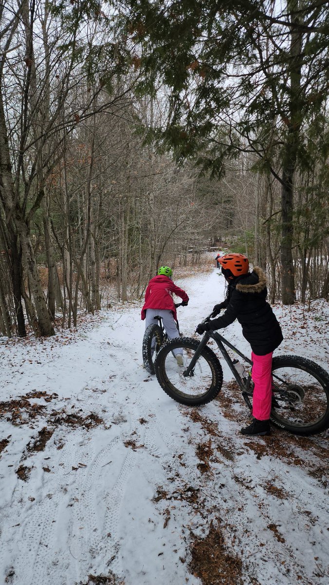 Fat tire biking @EOEC_TDSB @JeanLumbPS_TDSB