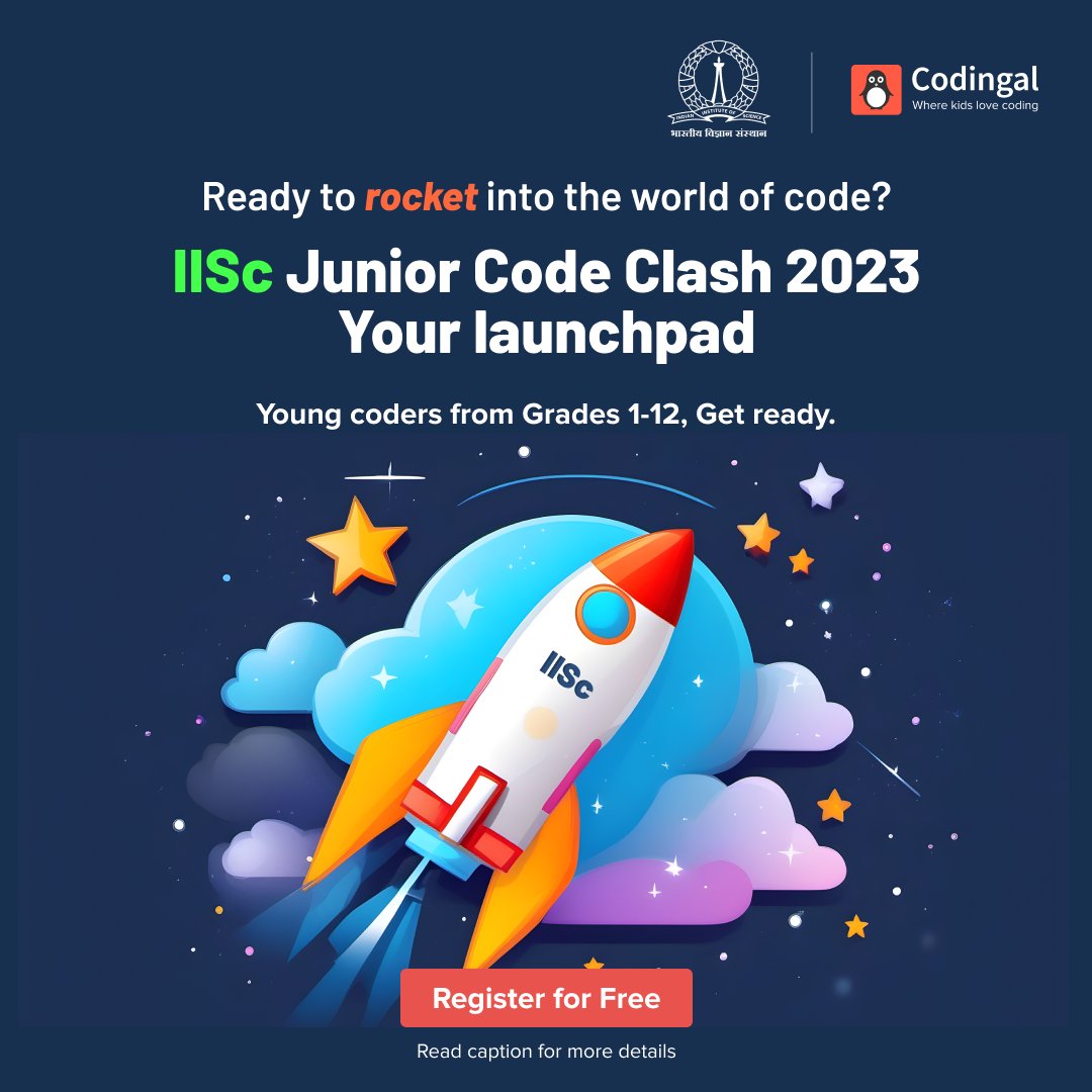 Indian Institute of Science Junior Code Clash 2023