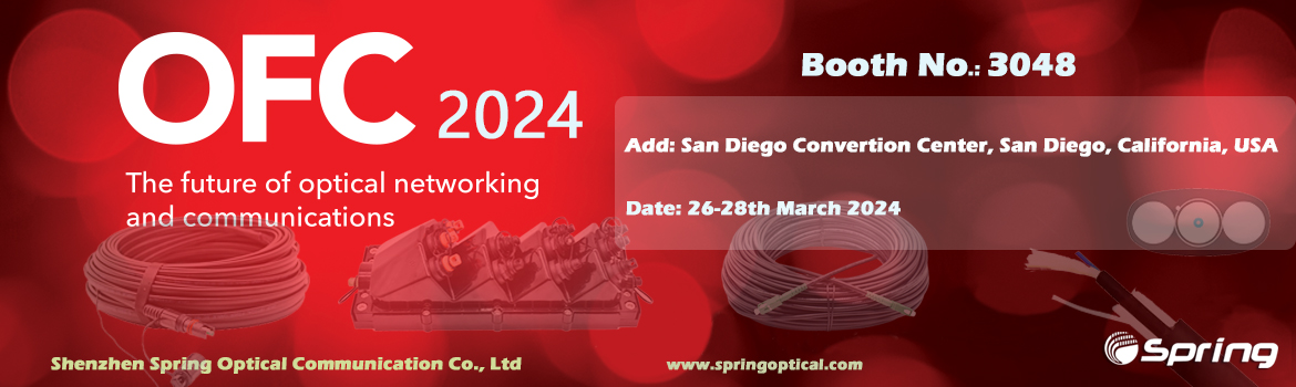 Cathyguo_Spring's tweet photo. We Spring Optical will attend OFC 2024 exhibution, our Booth No. 3048, let's meet on 26-28th March 2024 in USA. 

#OFC2024 #OFC #springoptic #springoptical #OFC_2024 #fiberoptic https://t.co/KPdfGZmm7d