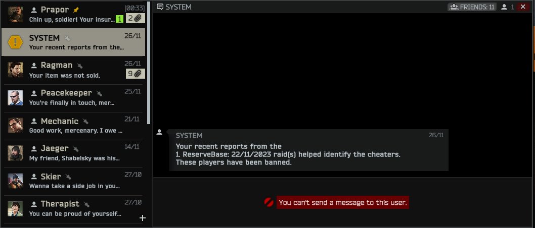 You love to see it! <a href="/nikgeneburn/">Nikita Buyanov</a> the OG! <a href="/tarkov/">Escape from Tarkov</a> <a href="/bstategames/">Battlestate Games</a> making gameplay fun when cheaters are removed! Thank you and much love!