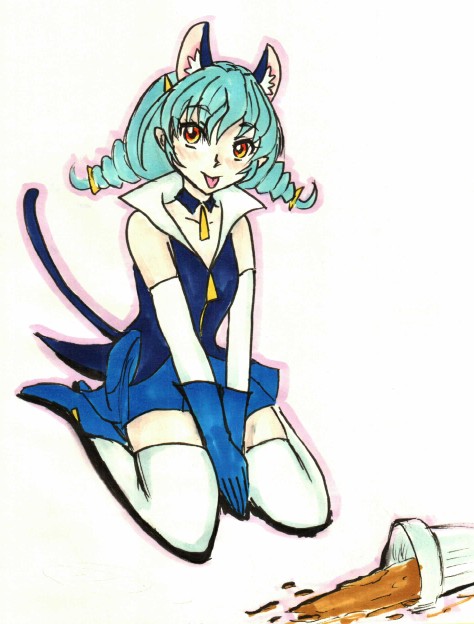 プリキュア「#いいニーハイの日プリキュア過去絵。 」|沖庵のイラスト