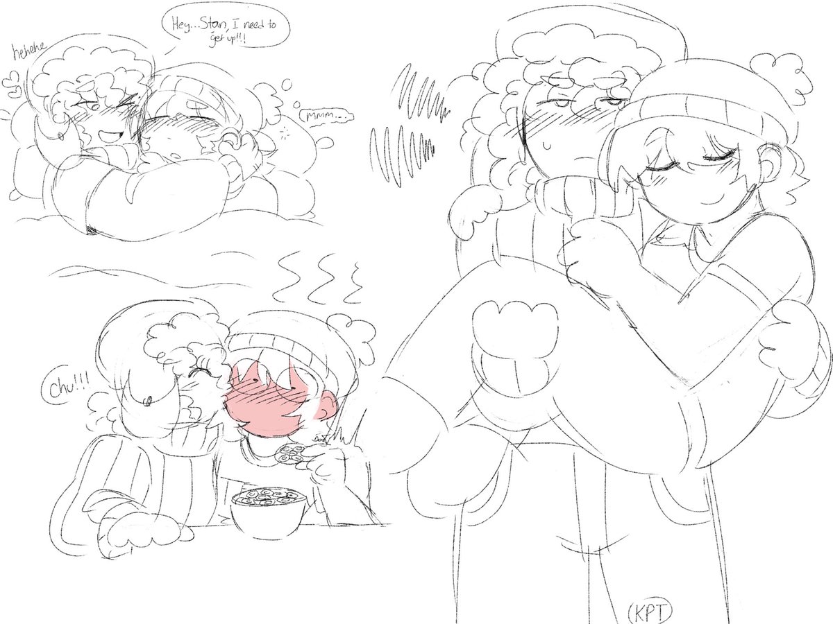 docktorhabit's tweet photo. here’s some lazy style doodles of them spending a lazy morning together :3
#spstyle #SouthPark #southparkfanart #sptwt #styletwt #spstanky https://t.co/1nqpbaEmkp