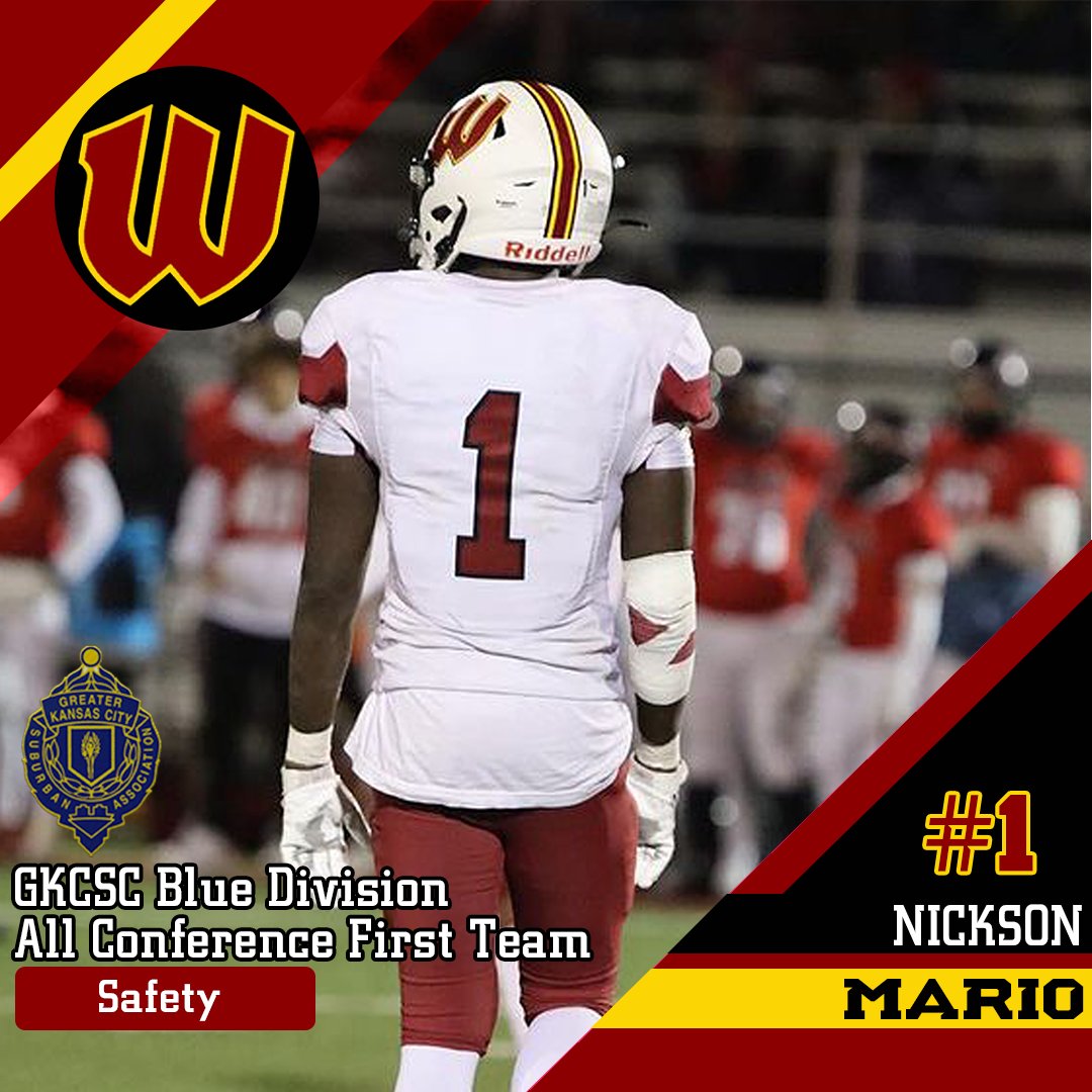 2023 GKCSC Blue Division All-Conference First Team Senior Safety Nickson Mario (@nicksonm0)