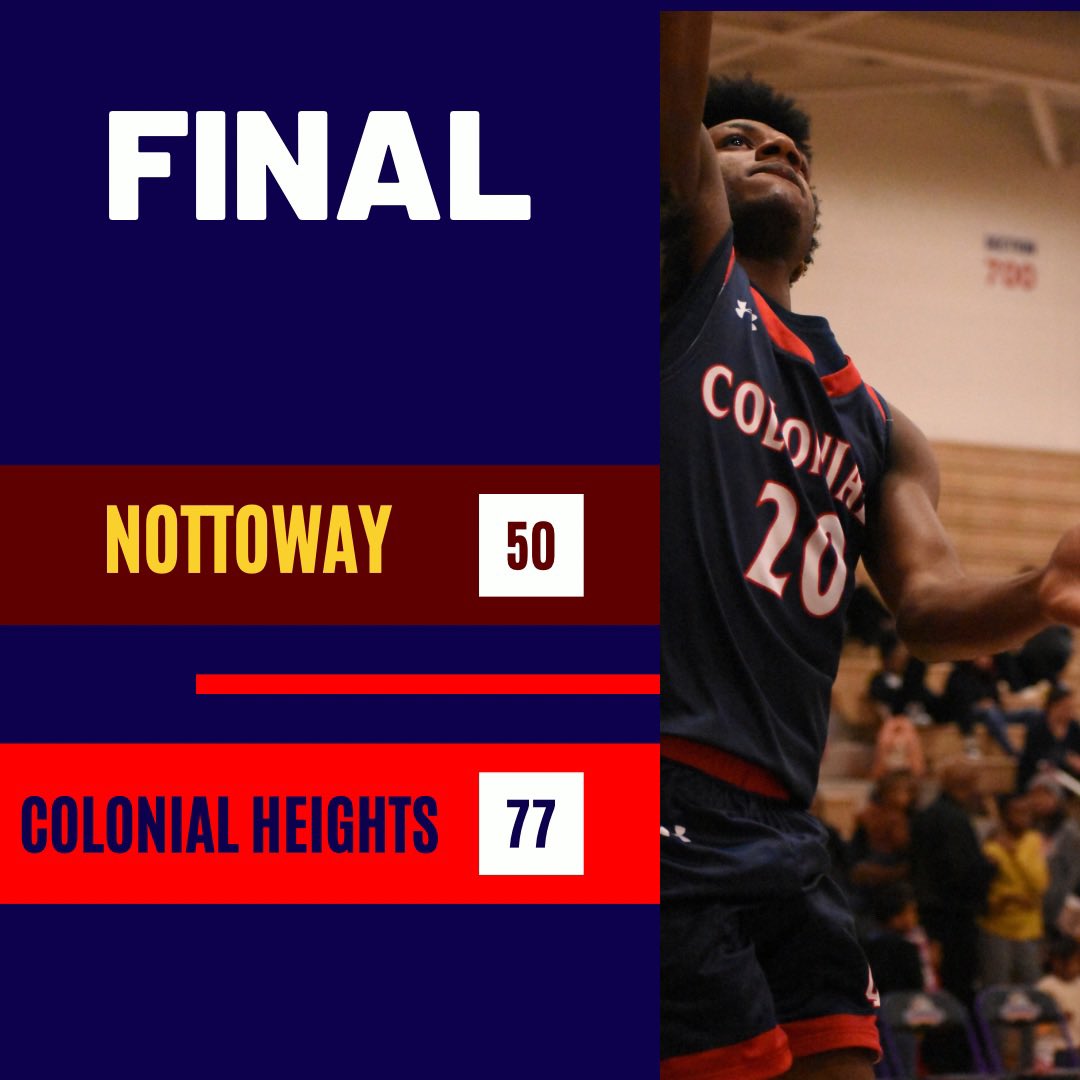 🔴🔴 STANDOUT PERFORMERS 🔴🔴

🔵 TJ Freeman - 25p, 6r, 7s, 4a
🔵 Cameron Hartsoe - 16p, 8r, 2s
🔵 Lashawn Spencer - 11p, 5s
🔵 Deyonte Parham-Owens - 10p, 6r, 3a, 4s

#GoColonials #ImproveEveryday