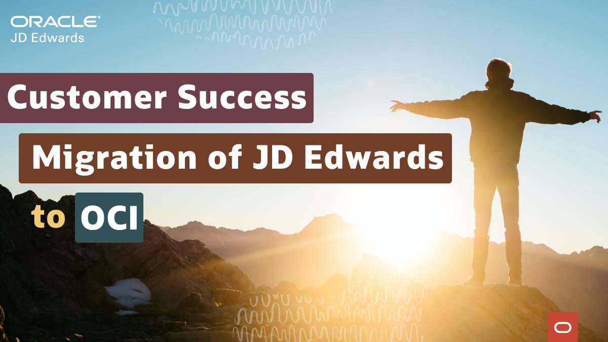 Oracle JD Edwards tweet media