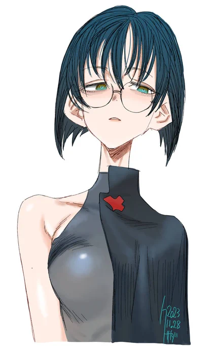 筆あたために描きたいものだけ描いただけの落書きです