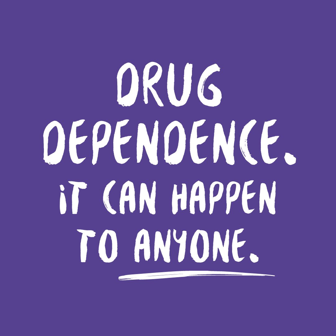Drug dependence and addiction can happen to anyone. Managing this can be difficult for many people. A thread🧵:
#drug #dependence #addiction #endstigma #nomorestigma #nomoreshame #endoverdose