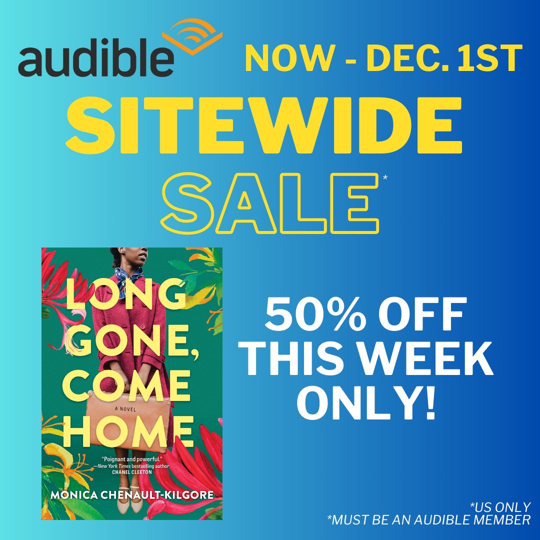The audiobook for LONG GONE, COME HOME is currently HALF-OFF on Audible right now! Go grab it now before it goes back to full price! audible.com

#books #BookClub #fiction #womensfiction #HistoricalFiction