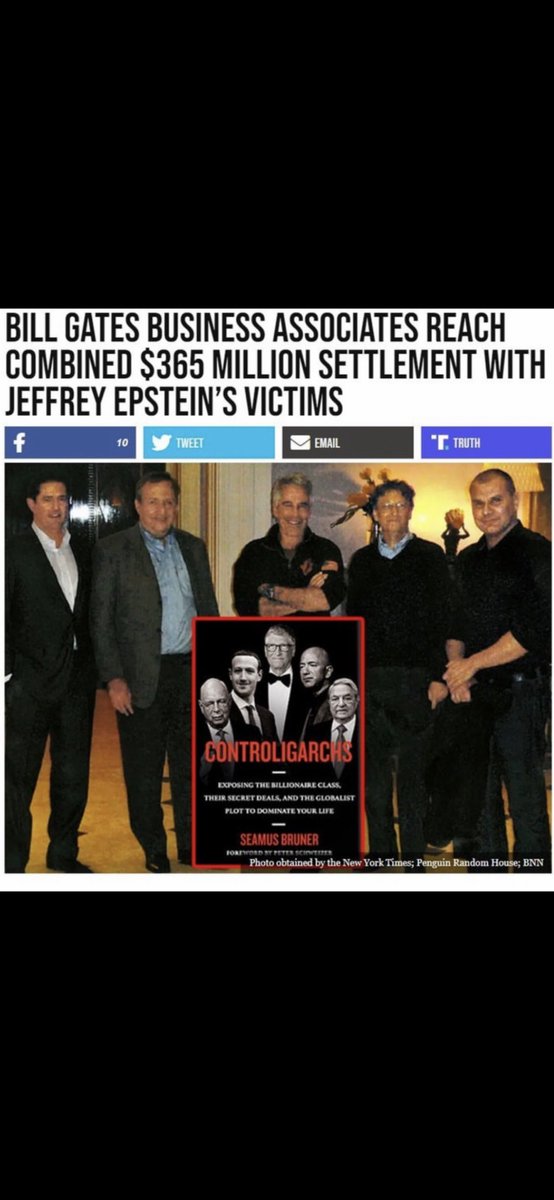 FactsHomie's tweet photo. Bill gates business associates reach combined $365 million settlement with Jeffrey Epstein’s Victims https://t.co/bCgPcH5HpE