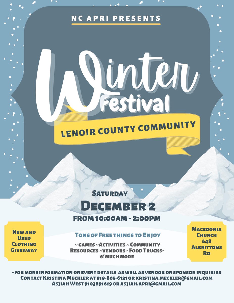 AsjiahWest's tweet image. Hope to see you all this weekend. #ncapri #lenoircounty