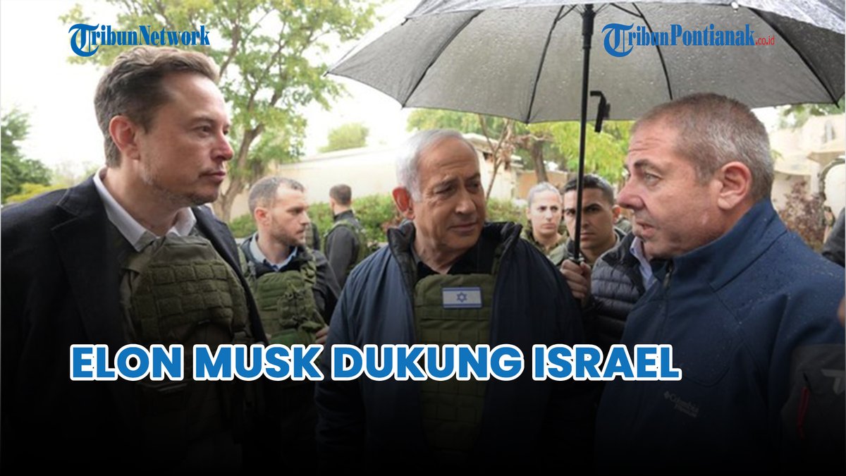 tribunpontianak's tweet photo. Elon Musk Dukung Israel Lawan Hamas di Jalur Gaza
https://t.co/zqeni7LKM5

#ElonToGoToGaza  #FreePalestineFromIsraelNOW #BloombergProIsrael #IsraelisGenocidalState #FreePalestina #IsraeliTerrorists #ElonGoToGaza

Israhell
Mossad
Palestina
Zionist
Al Aqsa
Bitung
Allahu Akbar https://t.co/SB7RqJzLYs