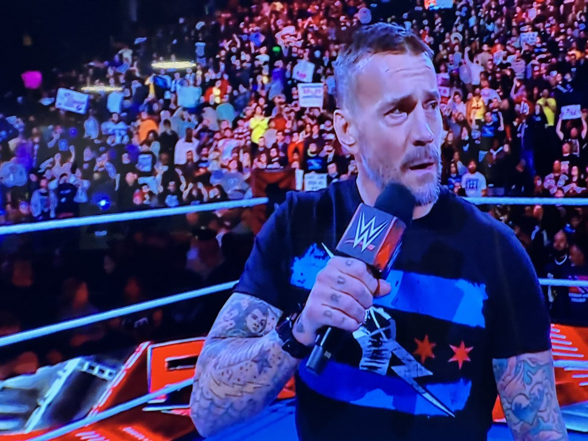 JasonBekiaris's tweet image. CM Punk saying I’m home. This is where I belong. Tremendous stuff on #WWERaw #CMPunk #CMPunkReturns