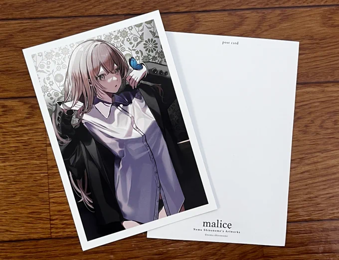 新刊セット ポストカード   写真風の新規ポストカードをご用意いたしました  裏面にもロゴが印刷されていてとてもおしゃれです、写真たてなどに飾ったらもっと映えるかも!!  #コミティア146 #COMITIA146