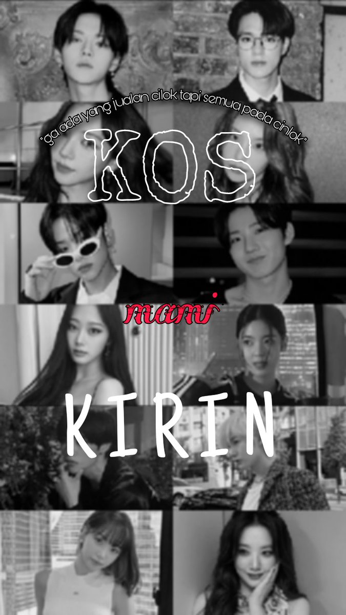 aboutmatchaaaaa's tweet image. KOS MAMI KIRIN
————————

—random au
;edisi first interest (boys focus)

✨ #yujimori #yejeddong #revehours #jewelsblue #fairysun #pureice ✨