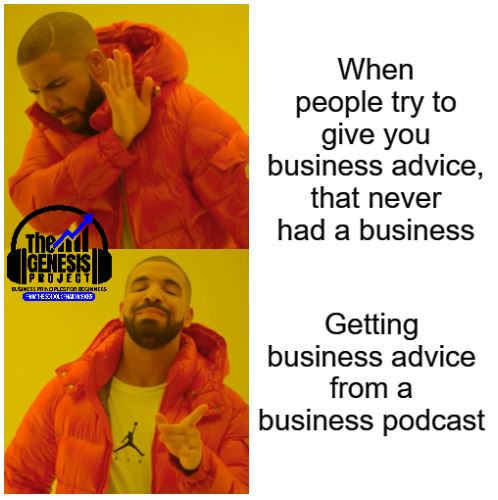 PodcastGenesis's tweet photo. You ever had that 1 person that gives you #businessadvice that never started a #business before??

Yeah, that's a pet peeve of mine lol.

Take #advice and learn from people who's been there, done that, and currently doing it. 
#Subscribe to get it.
https://t.co/3dJ2T0WOrE https://t.co/ukI84El5lb