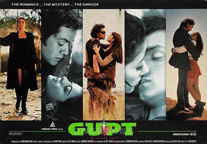 #Gupt (1997) by #RajivRai, ft. @thedeol @itsKajolD @mkoirala @RajBabbar23 #OmPuri #SadashivAmrapurkar #AshokSaraf #PriyaTendulkar @SirPareshRawal #PremChopra @SaxenaSharat @vishfulfilled @KulbhushanKharb @daliptahil @Razamuradactor &  #MukeshRishi, out now on @PrimeVideoIN.