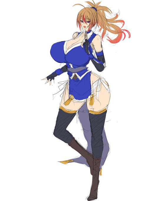 これも何かえっちなの描きたいんだよなぁ。 