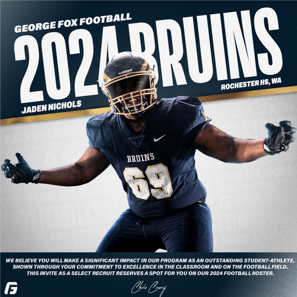 I'm proud to announce that I have received an offer to play for <a href="/GFUFootball/">GFU Bruin Football</a>.