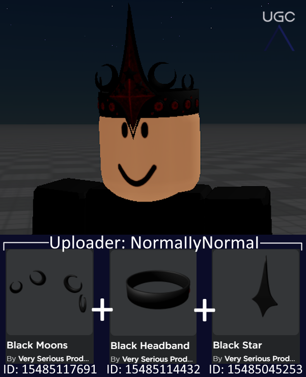 Peak” UGC on X: UGC creator Indy1131 uploaded a knockoff of the limited  Emo King. #Roblox #RobloxUGC  / X