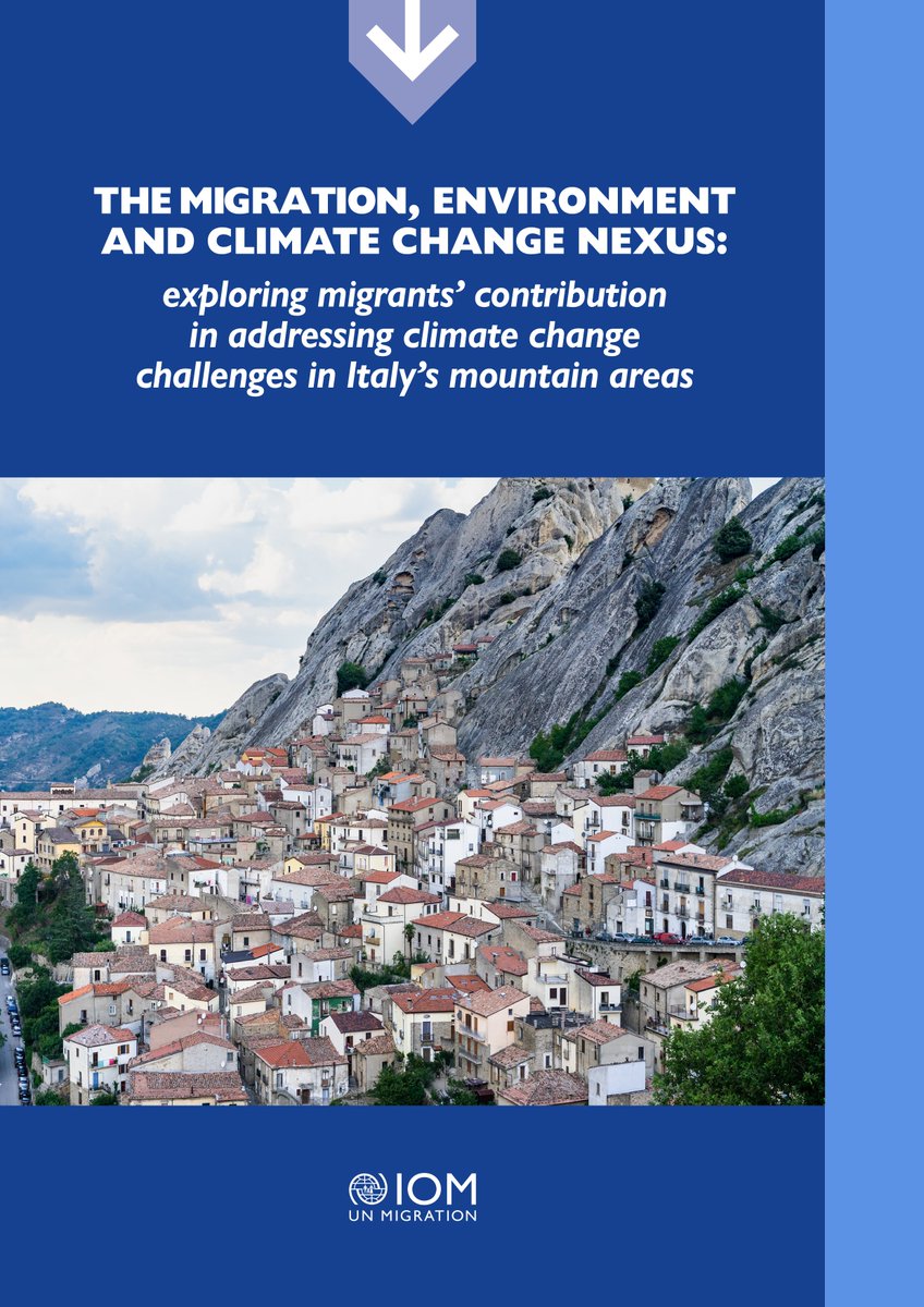 IOMPublications's tweet photo. The untold story of migration in Italy's mountains - a key player in addressing climate challenges. Learn how migration fuels resilience and environmental stewardship.

Read more: https://t.co/hfFtWW0udp

#MigrationImpact #ClimateAction https://t.co/B5CAod0maP