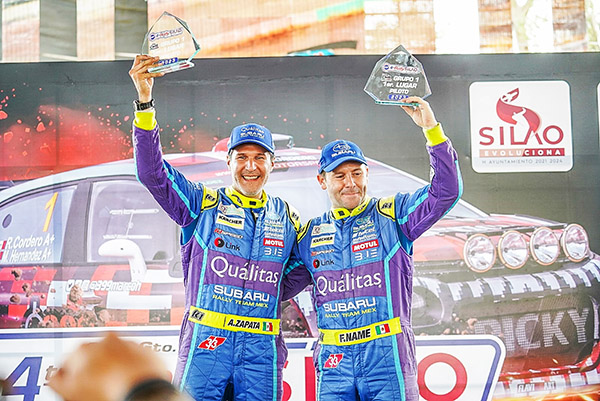 FormulaPaTodos's tweet photo. La tripulación de @escuderiatelmex, con @PanchoName y @armandozapata, busca un cierre un espléndido remate de año con el 6º Rally Colima, última fecha del Campeonato Mexicano de Rallies 2023. @CNRMRally @SubaruMx @QualitasMexico https://t.co/m6Gf9VzCWb