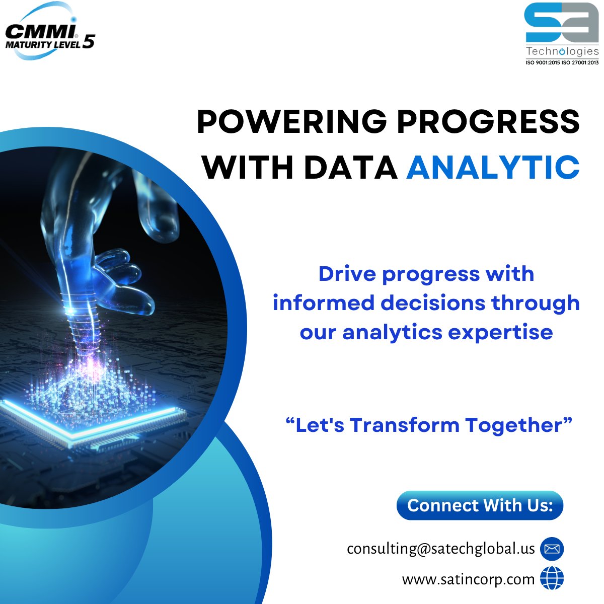 SatechGlobal's tweet image. Fuel your future with Data Analytics where insights drive action and predictability shapes success.

Visit: satincorp.com 

#dataanalytics #transformwithdata #businessintelligence #predictiveanalytics #Insightfulanalysis #analyticspower #satechnologies