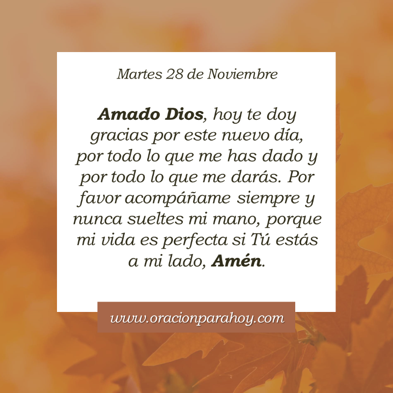 OracionParaHoy's tweet photo. Oración para hoy 28 de noviembre: https://t.co/m0blgvRTWO