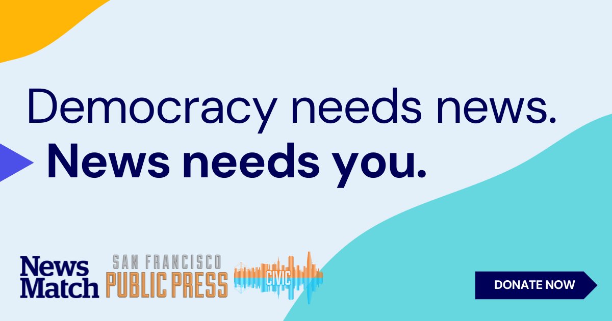 SFPublicPress's tweet photo. On this #GivingTuesday (AKA #GivingNewsday), supporters like @ShermanTurntine shares a great reminder! We wouldn't exist without the generous support of our readers, podcast listeners and those of you who share our work. Thank you!

Show your support today
https://t.co/9tT6IipTAz https://t.co/hMyYrxMxTE