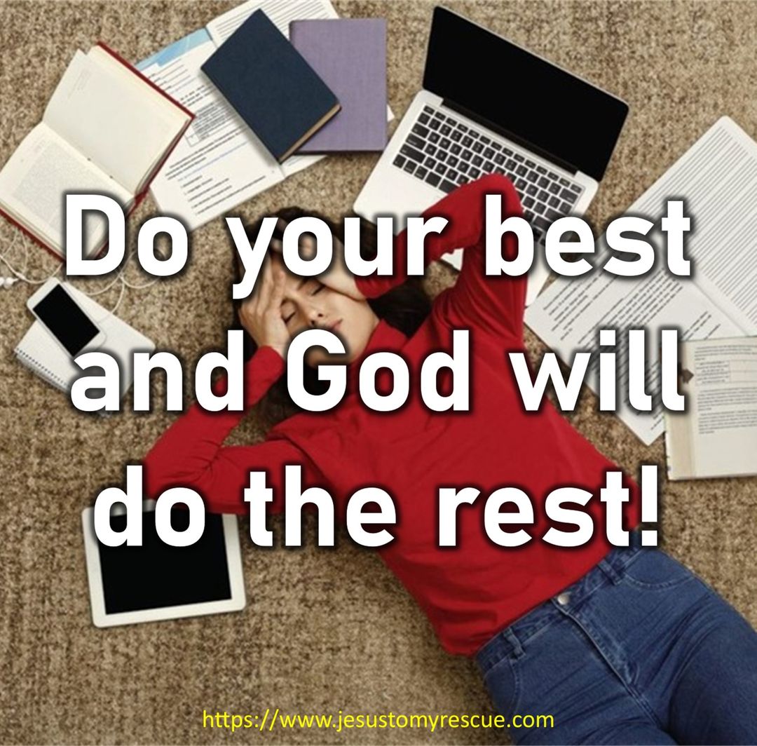 jesustomyrescue's tweet photo. We cannot expect God to help us if we don't even attempt to help ourselves. Always do YOUR best and let God then do the rest.
#best #doyoubest #christiandaily #jesus #christian #christiantiktok #fyp #jtmr #jtmrministries #jesustomyrescue https://t.co/dx6fEBCYJT