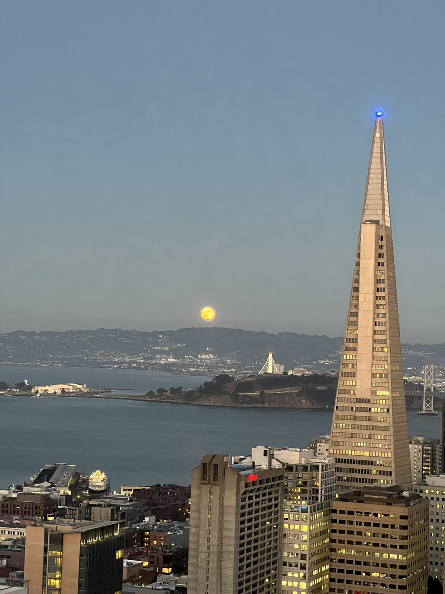 ToscaMusk's tweet photo. San Francisco tonight 🌕 https://t.co/N2uVwVjyPf