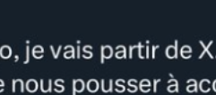 TvlCampagnol's tweet photo. Je reviens d'un mot sur l'invraisemblable niveau de Lacombe. Cette formulation primaire, enfantine, je vais partir de X, donne la mesure du gouffre entre sa position médicale élevée et sa culture personnelle proche de zéro. Son autre tweet où elle déclare en partant qu'elle contribue à la chute des petits comptes, des comptes inutiles , qui ne sont que poussière sans elle, est incroyable de bouffissure et témoigne d'une psychologie proche de celle de Macron avec ses "gens qui ne sont rien". Dans quel système vivons-nous pour que les examens laissent accéder aux plus hauts postes des gens à l'âme aussi rudimentaire ?
