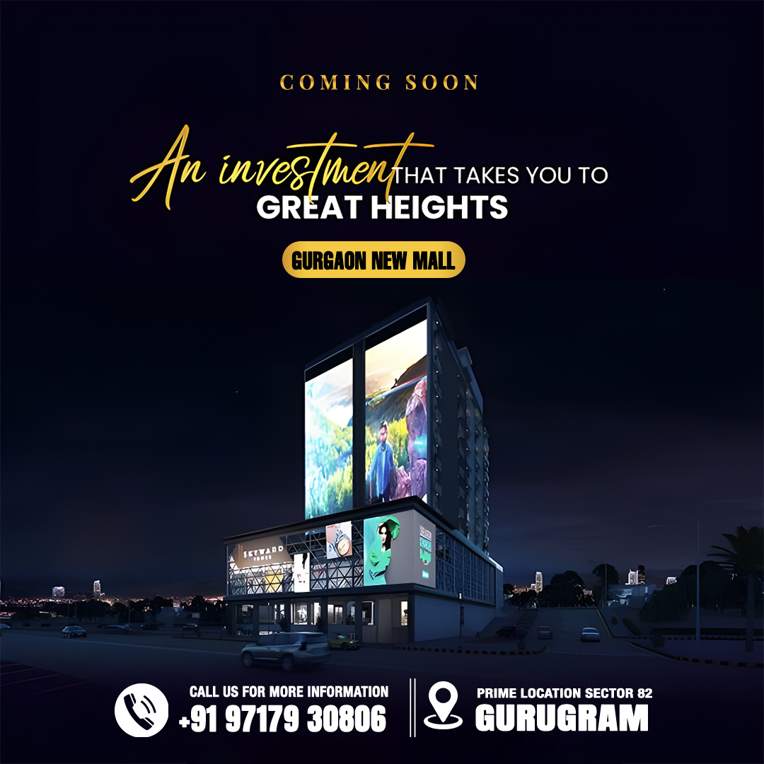 An Investment that takes you to Great Heights.
Coming Soon at Sector 82 Gurgaon.

Investment Starts From
1.50 CR* Onwards

Call us to hear more
📞+91 9717930806

#luxuryrealestate #luxury #investment #NewGurgaon #saranshrealtorsindia
