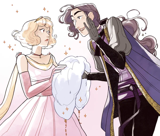 The girl she met                     The girl she made