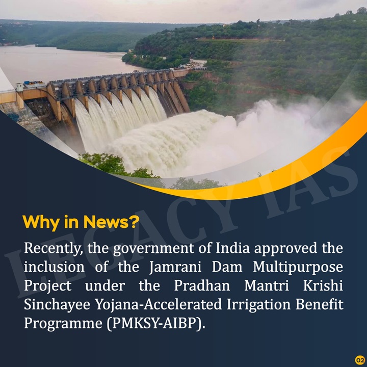 Legacy_ias's tweet image. Jamrani Dam Multipurpose Project ( JDMP) For UPSC Exam !!!

#Jamrani #dam #Damproject #Pradhanmantriyojana #PMKSY #upscpathshala #upscprelims #upscias #legacyias
