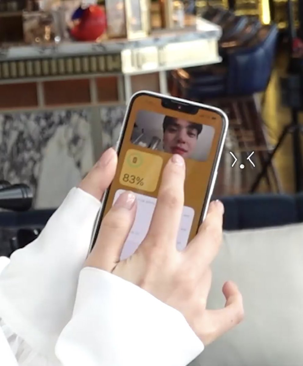 Kangie in Dohee’s iphone lmao 🤣

#MyDemon