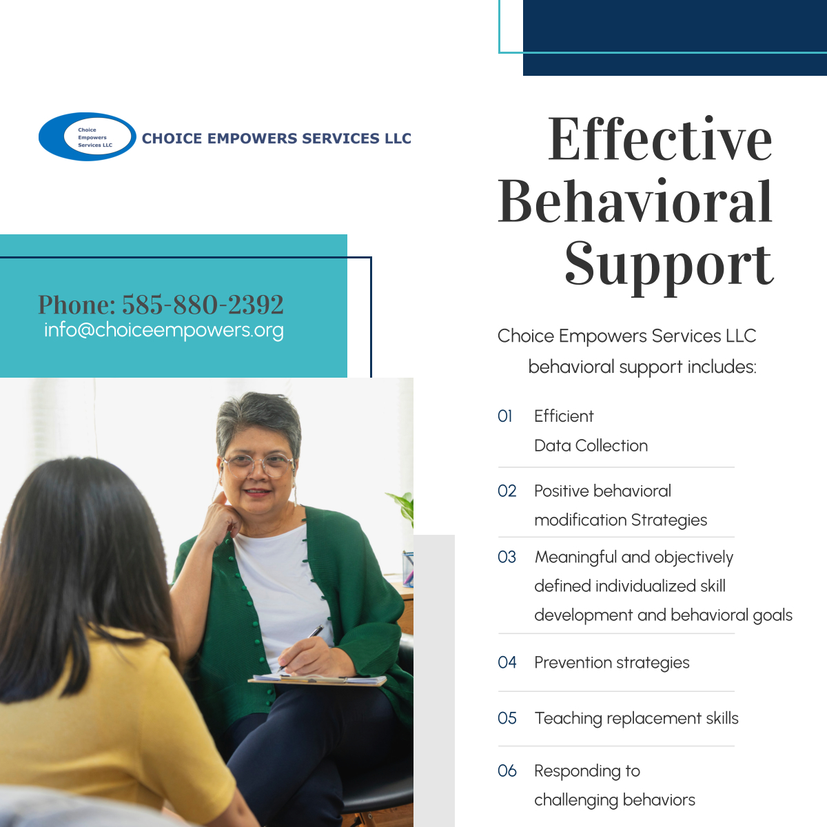 choiceempowers's tweet photo. Choice Empowers Services LLC provides behavioral support using evidence-based practices that are aligned with the science and principles of Applied Behavioral Analysis (ABA) and Functional Behavior Assessment (FBA).

#ChoiceEmpowersServiceLLC #HomeCare #landsdowne https://t.co/pokDNGFwDd