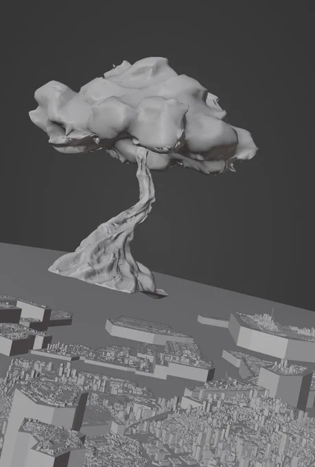 3Dモデルの制作過程#blender #b3d #3DCG 