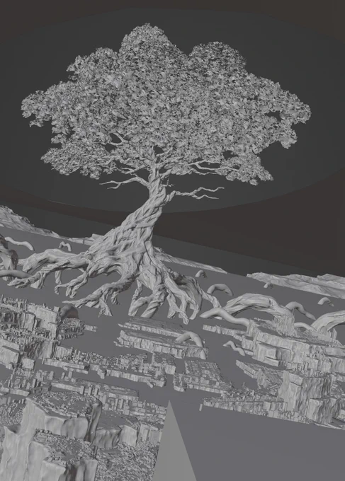 3Dモデルの制作過程#blender #b3d #3DCG 