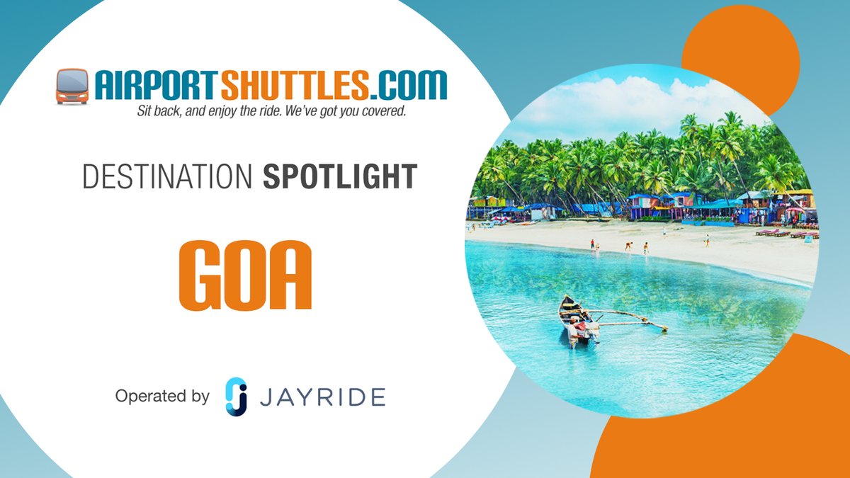 November - February is the best time to visit India’s stunning beach paradise of Goa. Enjoy sunshine and unspoilt sand bordered by swaying palm trees and eclectic beach bars. 
Book your Goa airport transfer with Airportshuttles.com today!
#airportshuttles
#travel
#goa